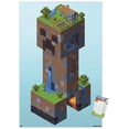 thumbnail image 1 of Minecraft - Creeper Village Wall Poster, 14.725" x 22.375", 1 of 5