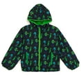 thumbnail image 1 of Minecraft Creeper Zombie Mobs Zip Up Waterproof Rain Jacket Little Kid to Big Kid, 1 of 3