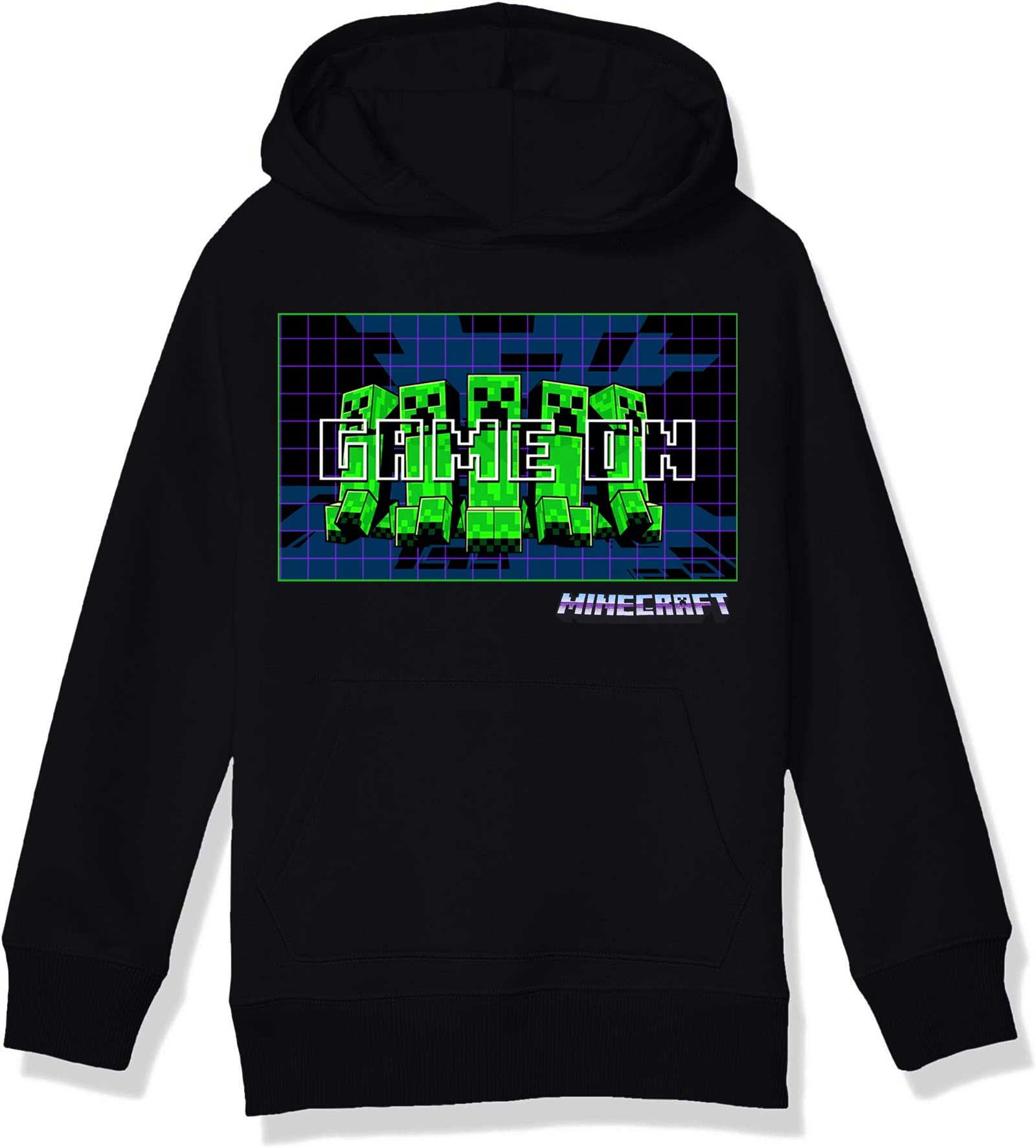 Minecraft Creepers Game On Youth Hoodie, Small (8)