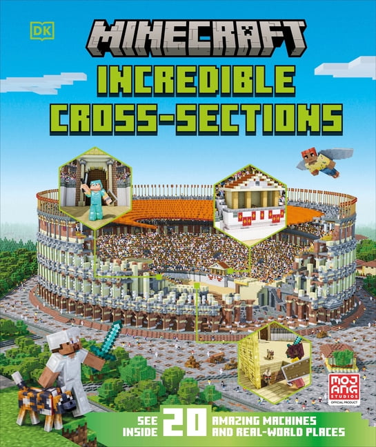 Minecraft Incredible Cross-Sections, (Hardcover)