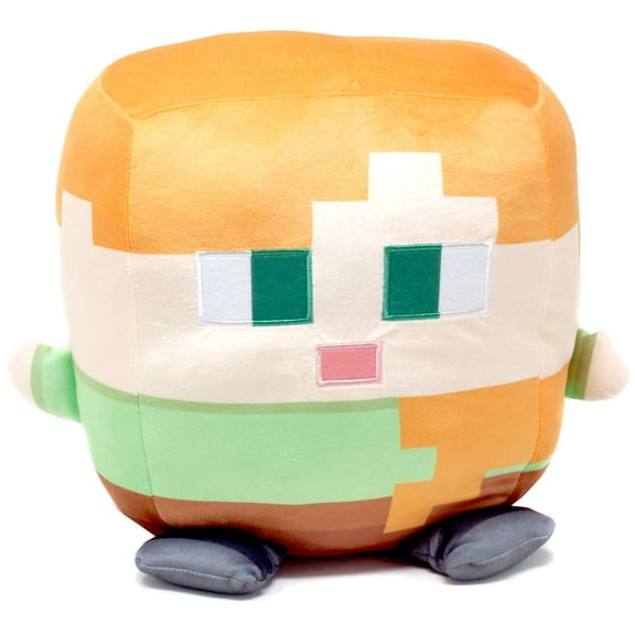 Minecraft Cuutopia Alex Plush 10-inch Character Pillow Doll, Collectible Toy