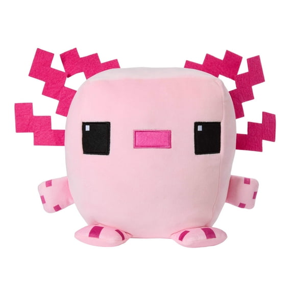Minecraft Cuutopia Axolotl Plush Toy, 10-inch Collectible Soft Doll Inspired by the Movie
