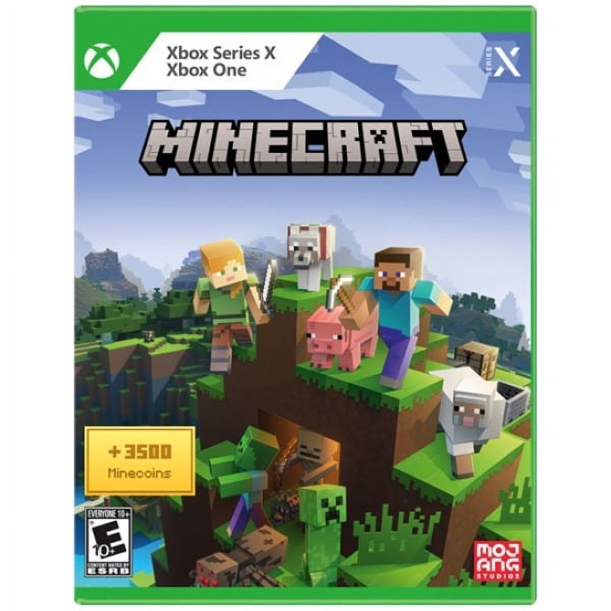 Minecraft Deluxe Edition with 3500 Minecoins for Enhanced Play Levels Walmart