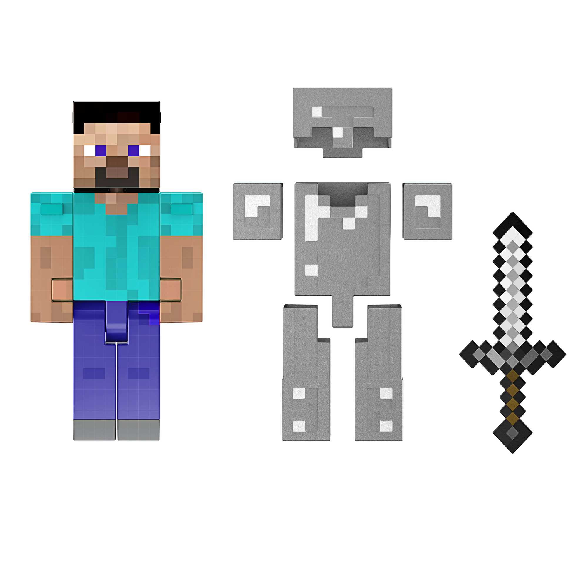 Papercraft for Minecraft Papercraft Steve with Diamond Armor