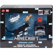 Mattel Minecraft Diamond Level Action Figure Tuxedo Cat 5.5-inch