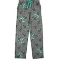 thumbnail image 1 of Minecraft Diamond Pickaxe Men's Sleep Pants, 1 of 2