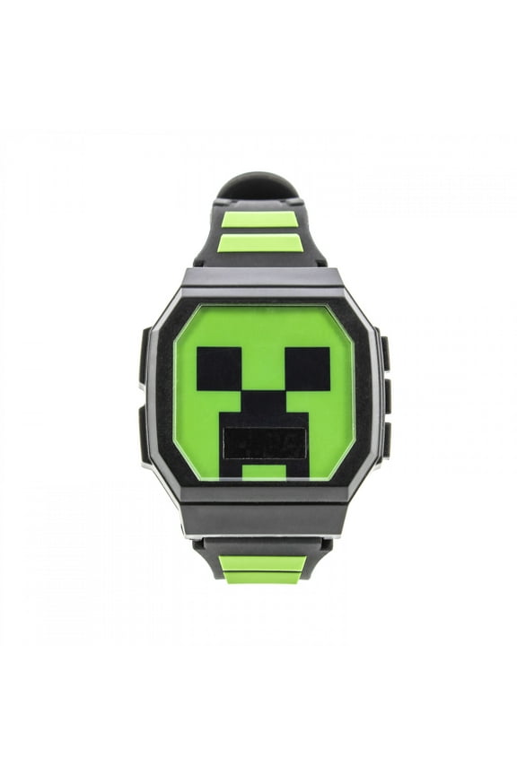 Digital Watch with Silicone Band