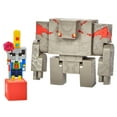 thumbnail image 1 of Minecraft Dungeons 3.25-in Battle Figures 2-Pk, Arch Illager and Redstone Golem, 1 of 6