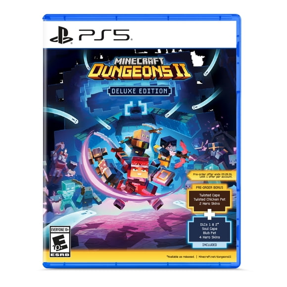 Minecraft Dungeons II - Deluxe Edition - PlayStation 5 Game