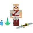 thumbnail image 1 of Minecraft Dungeons Pake 3.25-In Collectible Battle Figure and Accessories, 1 of 6
