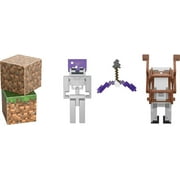 Minecraft Dungeons Skeleton Trap Horse Figure،تصميمات منقطة، هدايا قابلة للتحصيل للأطفال بعمر 6 سنوات فما فوق