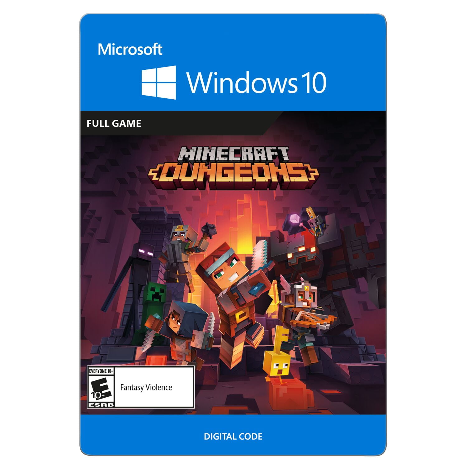 Mojang Minecraft Windows 10 Edition Download Code Only (No CD/DVD) :  : Video Games