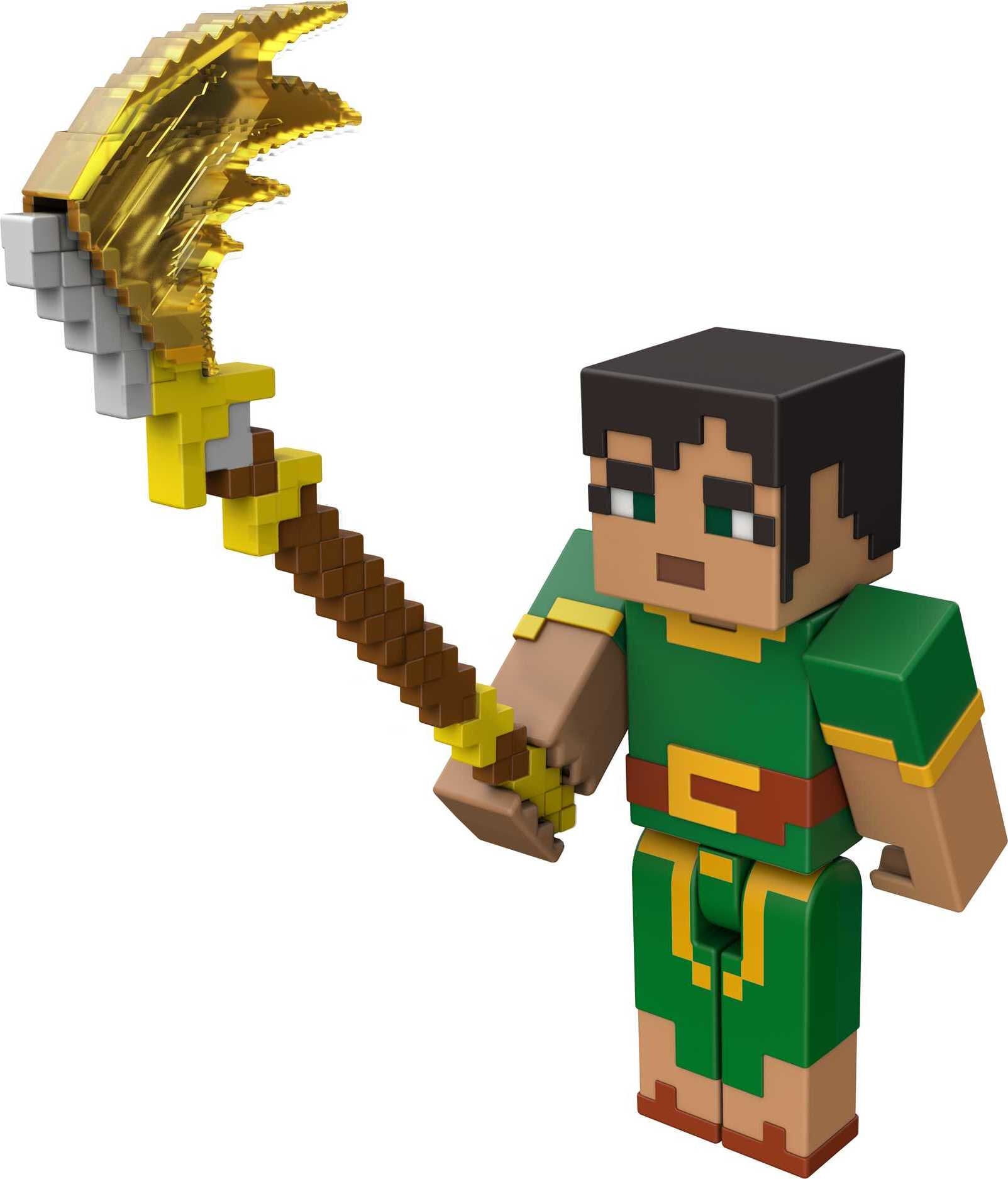 Minecraft DungeonsJade 3.25-In Collectible Battle Figure and
