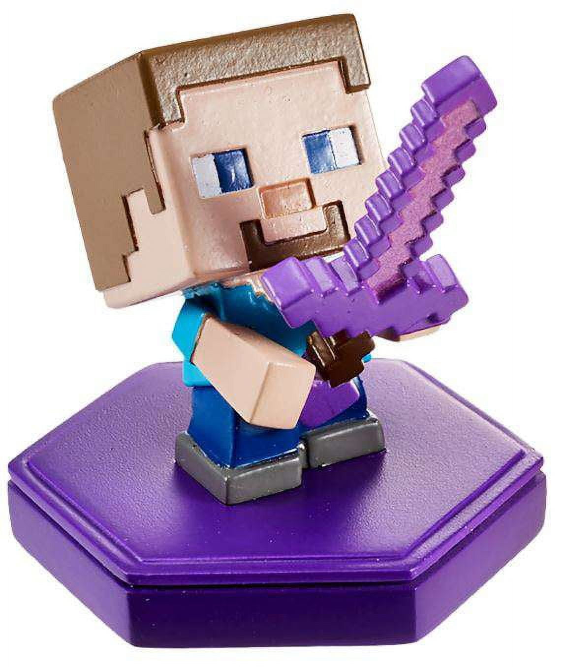 Minecraft Earth Attacking Steve Minifigure (No Packaging
