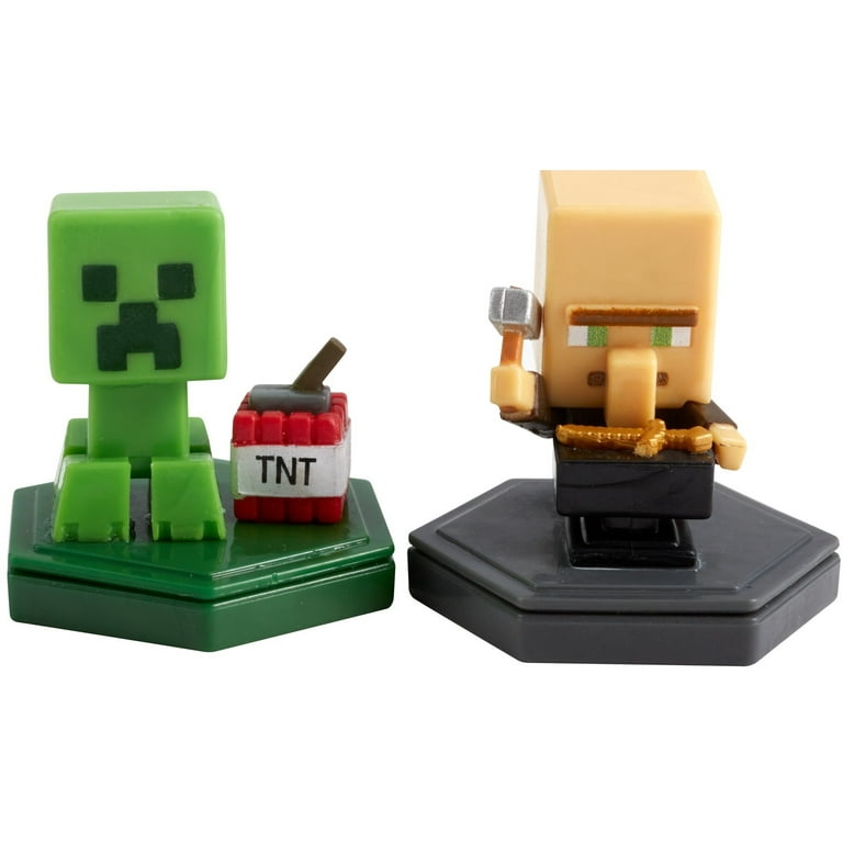 Minecraft Earth Boost Mini Figure 2-Pack, Nfc Chip Enabled For Earth  Augmented Reality Game 