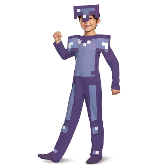 Minecraft Enchanted Diamond Armor Classic Kids Costume