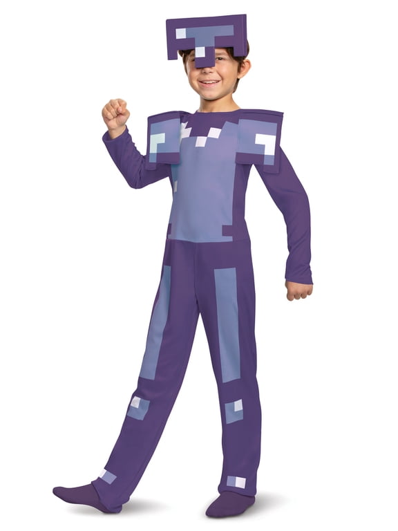 Enchanted Diamond Armor Classic Kids Costume
