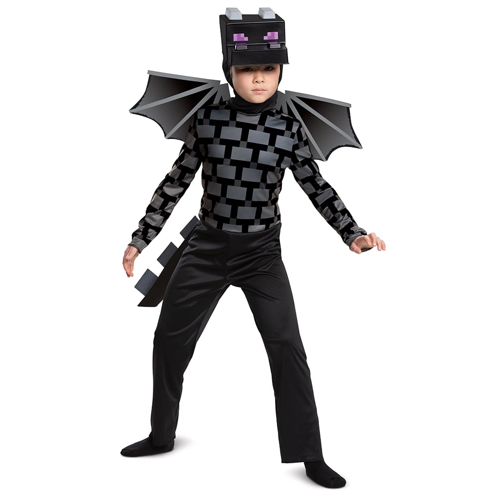 Official Minecraft Creeper Costume Set For Kids – Pickaxe & Mask, One Size Fits Most