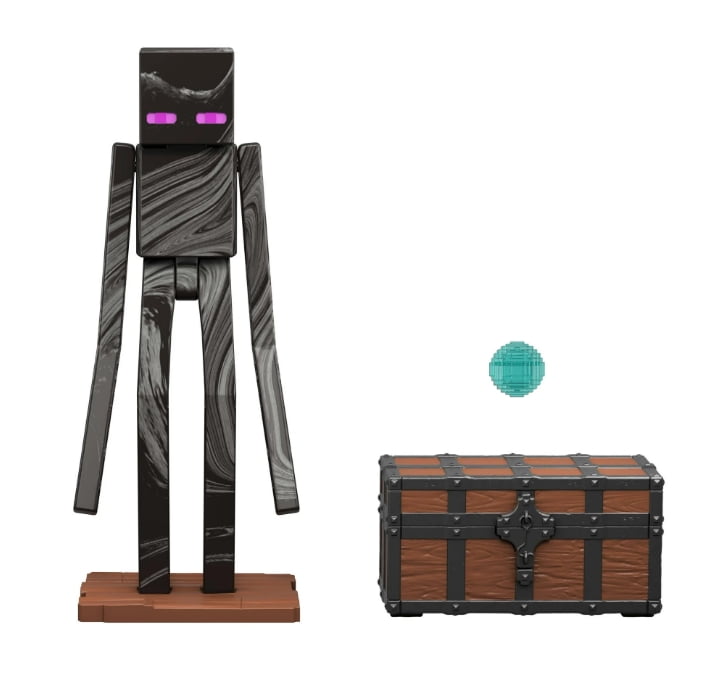 Minecraft Enderman Action Figure & Accessories, Toy Set Inspired by A ...