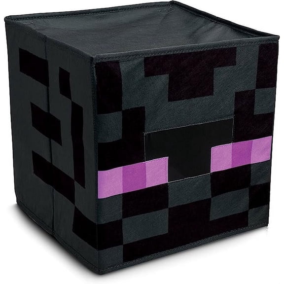 Adult's Minecraft Enderman Block Head Mask Costume Accessory