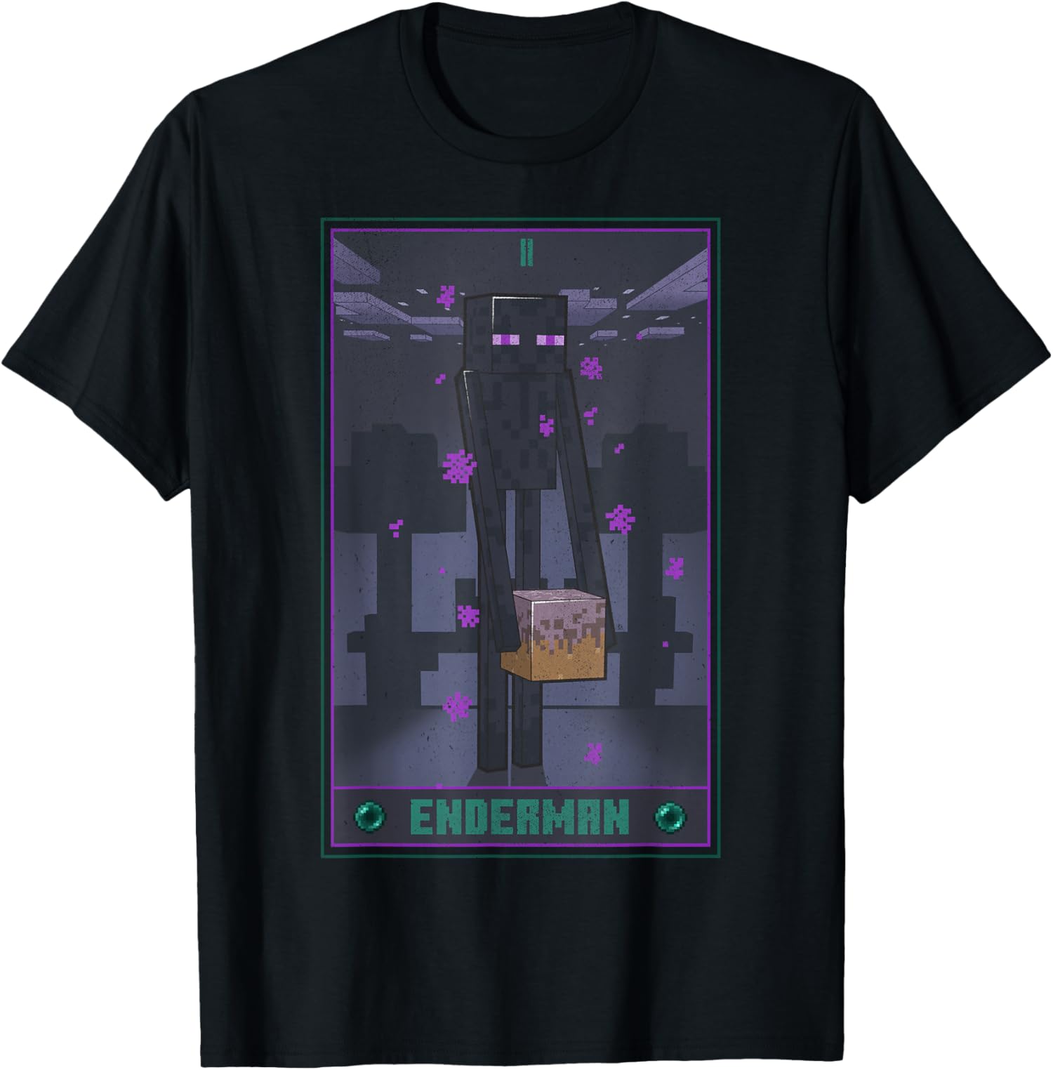 Minecraft Enderman Tarot T-Shirt - Walmart.com