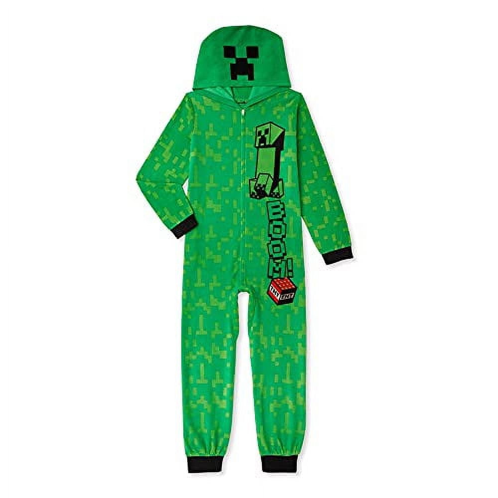 Minecraft Calças de Pijama para Meninos, Creeper de cubo, 14-16