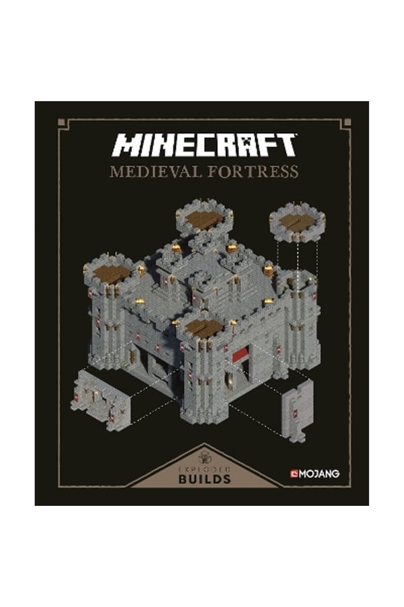 Pre-Owned Minecraft: Exploded Builds: Medieval Fortress: An Official Minecraft Book from Mojang (Hardcover) by Mojang AB