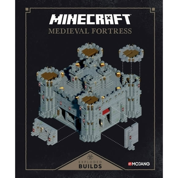 Pre-Owned Minecraft: Exploded Builds: Medieval Fortress: An Official Mojang Book (Hardcover 9780399593215) by Ab, The Minecraft Team