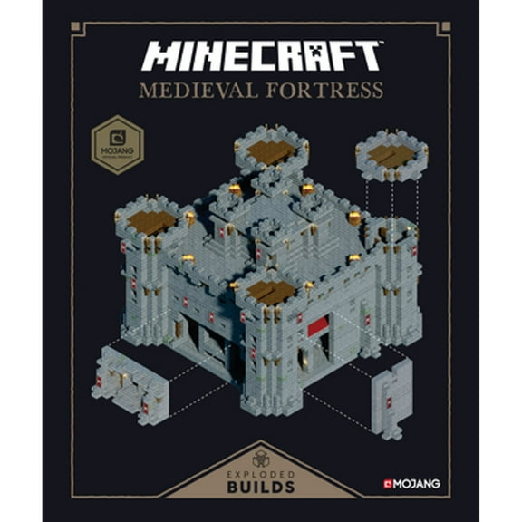 Pre-Owned Minecraft: Exploded Builds: Medieval Fortress: An Official Mojang Book, 9781984820174, 1984820176, Paperback, NO-VALUE edition