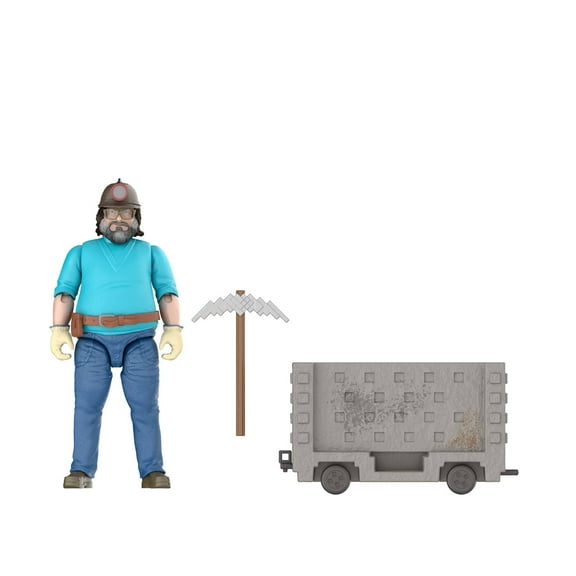 Minecraft Explosive Minecart Escape Action Figure & Accessories Toy Set Inspired by A Minecraft Movie