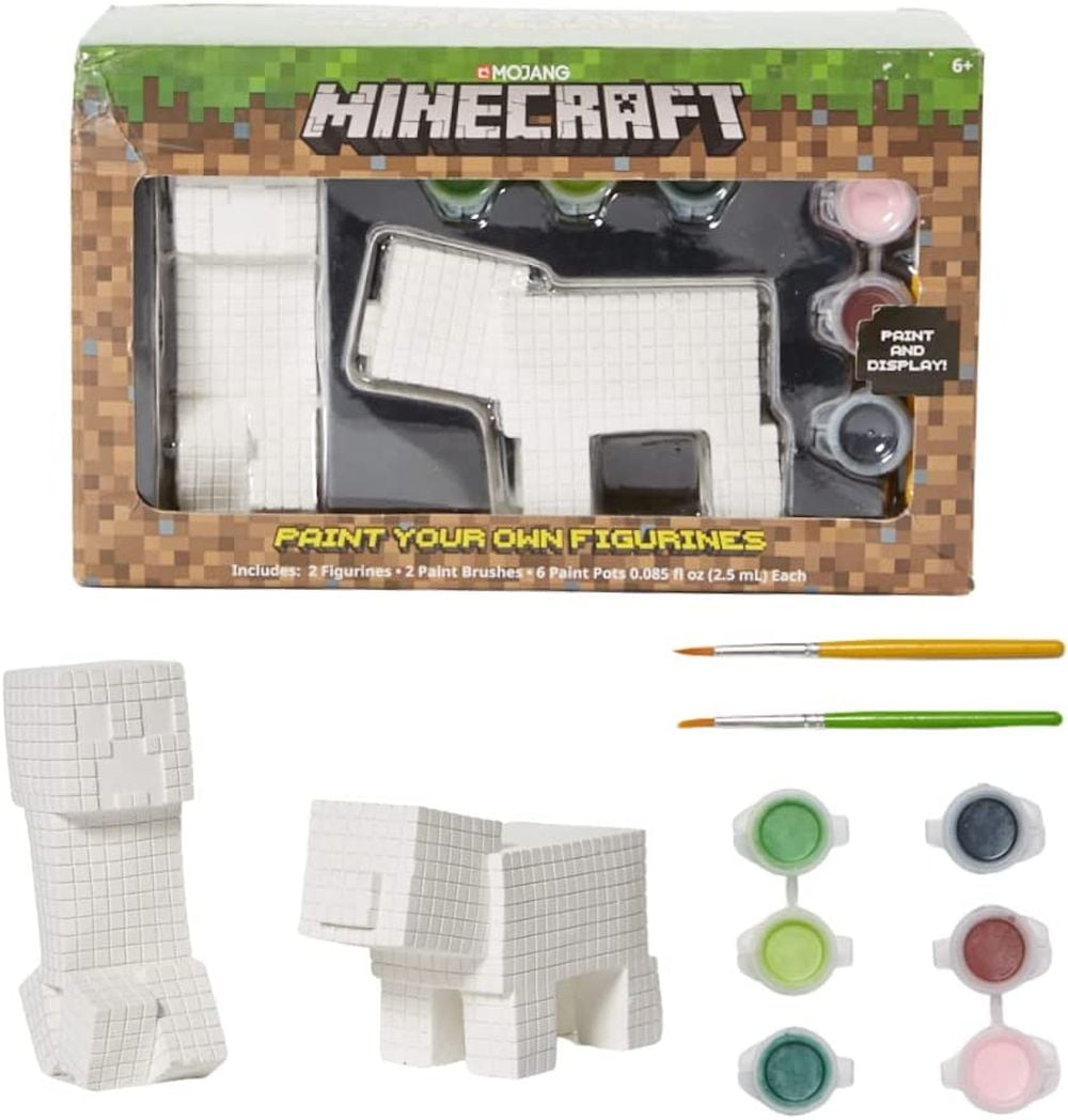 Easy Pop-up Minecraft Creeper and Pig Craft for kids