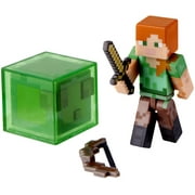 Minecraft Fully Poseable Alex with Accessories Action Figure Set, 3"