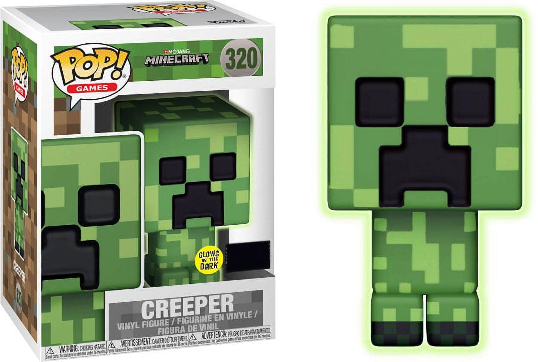Minecraft Funko POP! Video Games Creeper Vinyl Figure [Glow-in-the-Dark]
