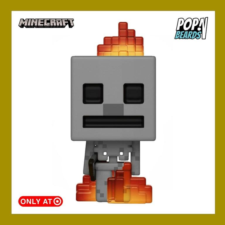 Minecraft Funko POP! Video Games Flaming Skeleton Vinyl Figure