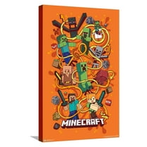 Minecraft - Funtage Canvas Wall Poster, 14.725" x 22.375"