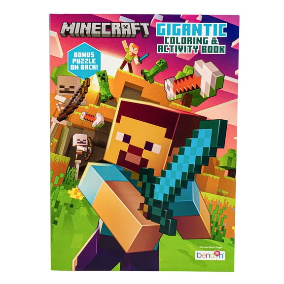 Minecraft Gigantic Coloring & Activity Book, 192 Pages, 11083