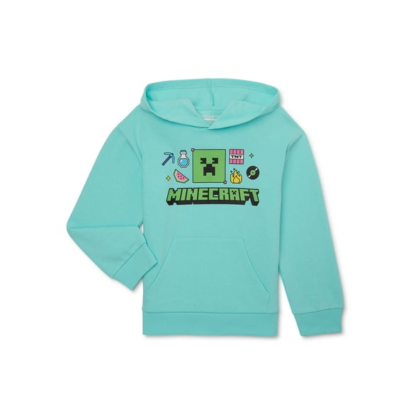 Minecraft Girls Graphic Hoodie Sweatshirt, Sizes 4-16