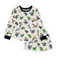 thumbnail image 1 of Minecraft Girls Long Sleeve Shirt and Short Pajama Set, 2 Piece, Sizes 6-12, 1 of 2