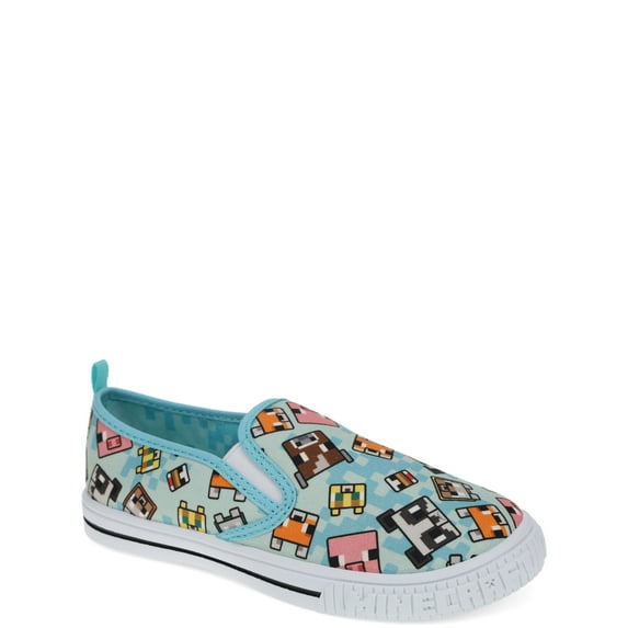 Minecraft Girls Slip-On Sneakers