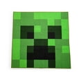 thumbnail image 1 of Minecraft Green Creeper Square Area Rug | 52 Inches, 1 of 7