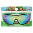 thumbnail image 1 of Minecraft Green Pixel Sports Wrap Kids Sunglasses - Arkaid by Sun-Staches, 1 of 6