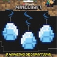 thumbnail image 1 of Minecraft Hanging Swirl Decorations [26 Inch - 3 Per Package], 1 of 2