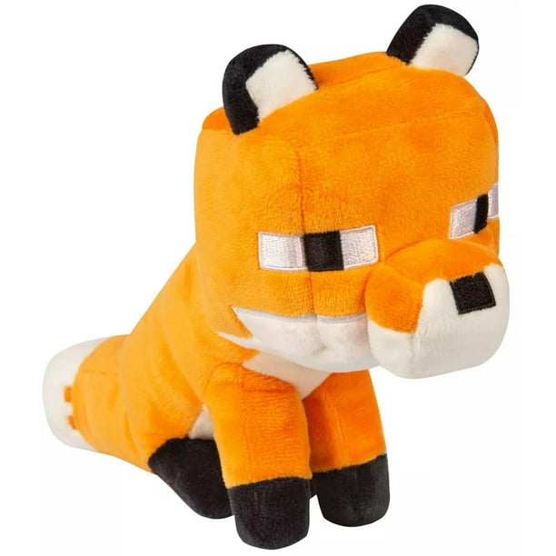 Minecraft Happy Explorer Fox Plush for Indoor Playground Fun