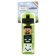 thumbnail image 1 of Minecraft Herbruikbare kinderdrinkfles met druppelbescherming en draaggreep, eenvoudige opening, 1 of 2