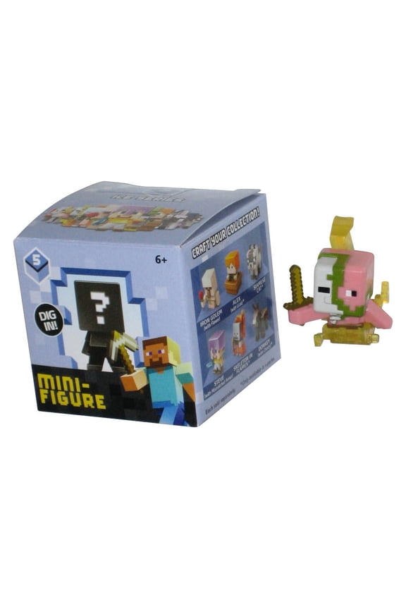 Minecraft Ice Series 5 Spawning Zombie Pigman (2015) Mattel 1-Inch Mini Figure