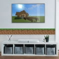 RoomMates Minecraft Grass Peel and Stick Wallpaper Border, 180 x 6 ...