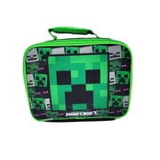 Minecraft Insulated Lunch Bag Skeleton Creeper Zombie Mob Gaming