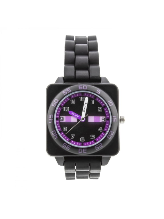 Enderman Time Teacher Analog Watch with Rubber Strap