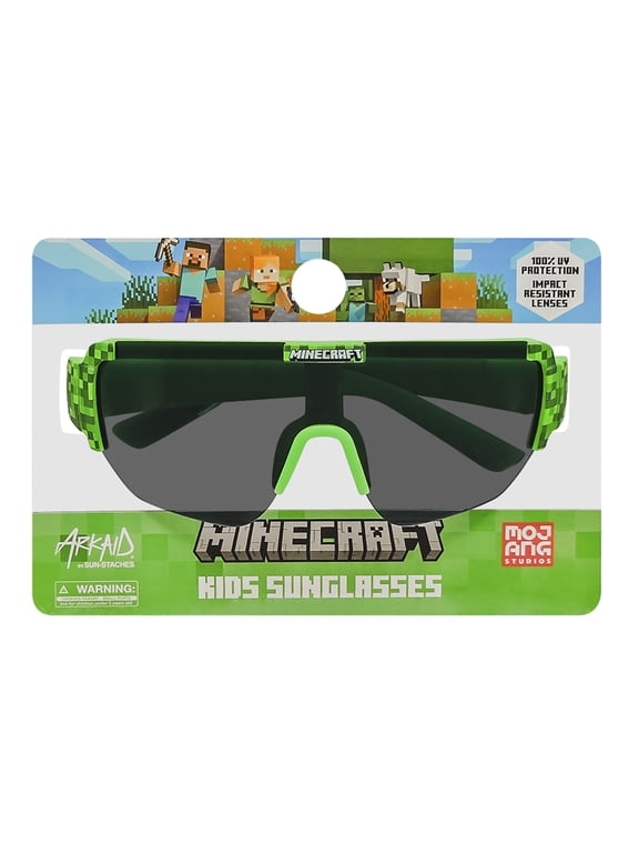 Minecraft Large Sport Wrap Sunglasses With UV400 Protection