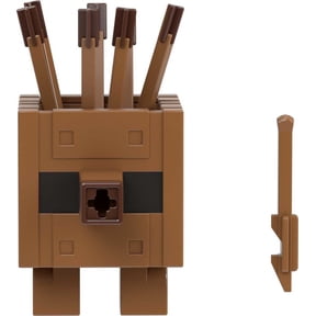 Minecraft Legends 3.25-inch Action Figures with Attack Action and Accessory, Collectible Toys